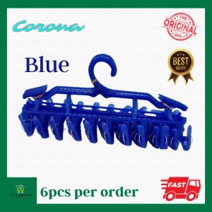 6pcs Jumbo Clips Neon Hanger 10clips Corona. V33 sipit hanger sipitan Corona