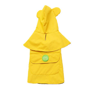 HamshMoc Waterproof Dogs Raincoat Portable Pet Raincoat Lightweight Comfort Dog Rain Poncho Windproof Hooded Pet Essentials