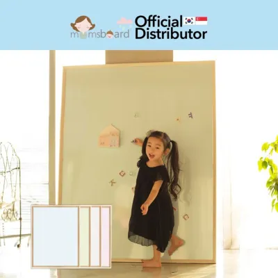 Momsboard Reve Square / Made in Korea / Premium Whiteboard / Magnetic / High Quality / Wooden Frame toppingskids