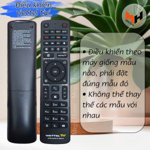 Điều khiển đầu thu Viettel giọng nói Remote điều khiển giọng nói đầu Box Viettel TV Box 360 hàng chính hãng