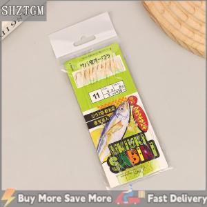 [COD] SHZTGM ตะขอตกปลาหนังปลาสีขาว10ชิ้น แพ็คตะขอสตริงไบโอนิค Apollo sabuki ปลาตะขอเกี่ยวปลาผิวสีขาวเครื่องมือตกปลา