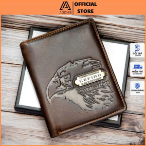 Ví nam Cer02 bóp da nam ví da nam ví đứng ví da bò thật nhiều ngăn đựng tiền đựng thẻ ví nam nhỏ gọnví da thủ công ví da cefiro bảo hành 12 tháng chính hãng - Adonis