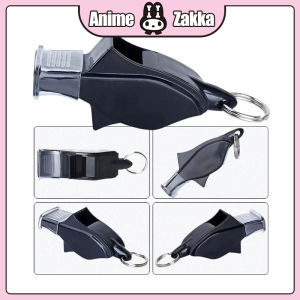 Referee Whistle Plastic Sports Whistles with Lanyard and Mouth Grip for Umpire Coaches