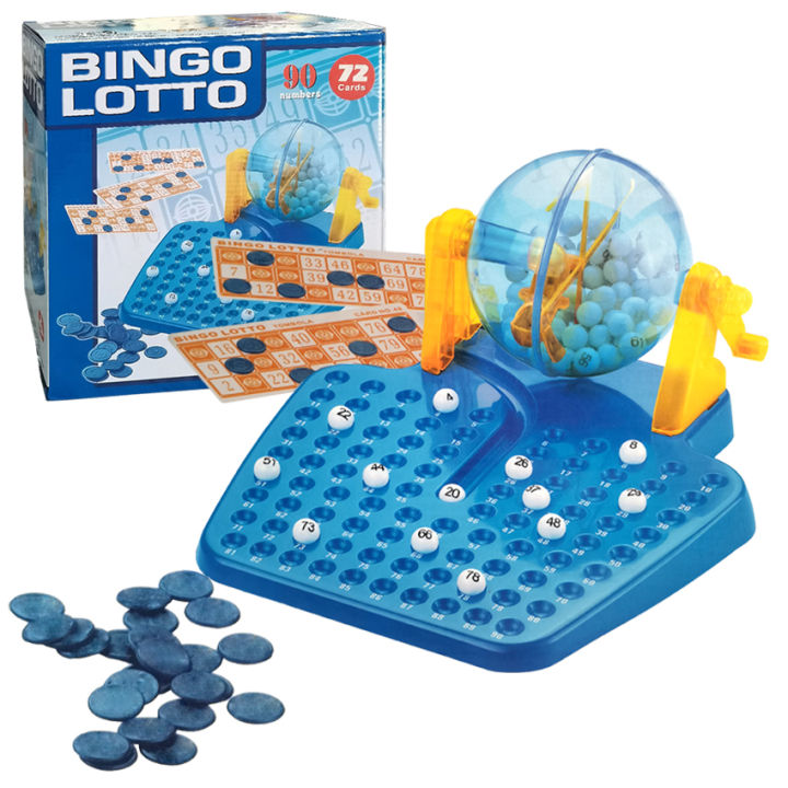 Bingo Lotto Set Traditional Family Bingo Clear Balls Lotto Lottery ...