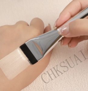 Ultra Thin Foundation Brush Lightweight and Thin Face Contour Brush Flat Foundation Cream Mask Blending Makeup Brushes