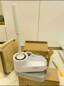 Chổi cọ rửa nhà vệ sinh chổi nhà tắm cọ toilet OENON cao cấp siêu sạch kiểu treo tường đa năng kèm miếng dán