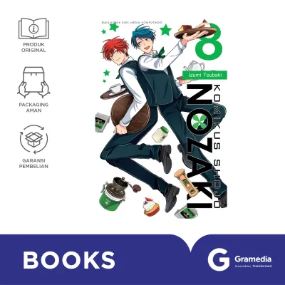Komikus Shojo Nozaki 08 (Terbit Ulang)