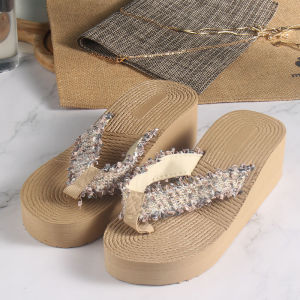 [Free Shipping] New Eva Ethnic-Style Sandals Summer WomenS Outdoor Thick-Soled Flip-Flops