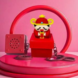 Móc Khóa Switch Thần Tài Phát Nhạc – Quà Mini Ý Nghĩa Tiếng Việt Rõ Bấm Là Có Lộc