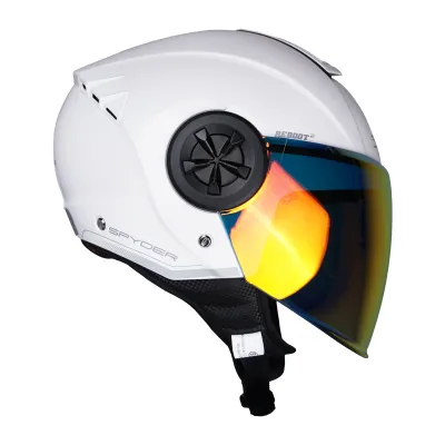 SPYDER REBOOT 2 P S0 V2 Open Face Motorcycle Helmet | ECE CERTIFIED | Free Clear Visor