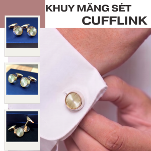 Khuy măng sét nam cao cấp QT2020