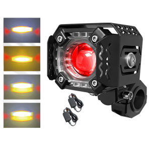 20W*2 Dual Color LED Mini Driving Light – Waterproof Fog and Driving Light