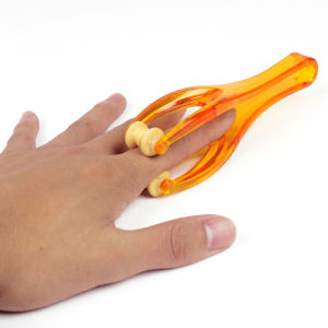 Maygo Rolling Finger Massager - ข้อต่อมือ แบบลูกกลิ้ง ที่หนีบนวดมือ แบบพกพา