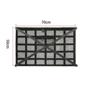 Car Roof Mesh Net Extra Strap Support Storage Bag Organizer Anti Fall Down Glamping Travel Picnic