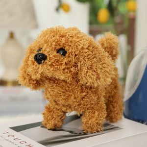 【Zdandan】ของเล่น ตุ๊กตาสุนัข ของเล่นจำลอง น้องหมา ของเล่นเด็ก เดินได้ มีเสียง ใส่ถ่านธรรมดา ของขวัญสำหรับเด็ก