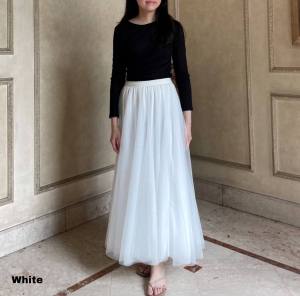 outer tile panjang untuk gamis sarah tule bordir mix brukat baju lebaran 2025/ pesta kondangan/outer brukat kekinian