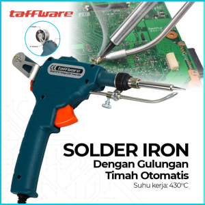 Kirim Cepat Taffware Solder Iron Automatic Tin Gun 60W / Solder Tembak Timah Otomatis Digital-GT10