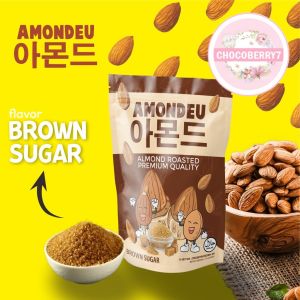 AMONDEU KOREAN ALMOND ROASTED 30gr - 100% Pure Almond