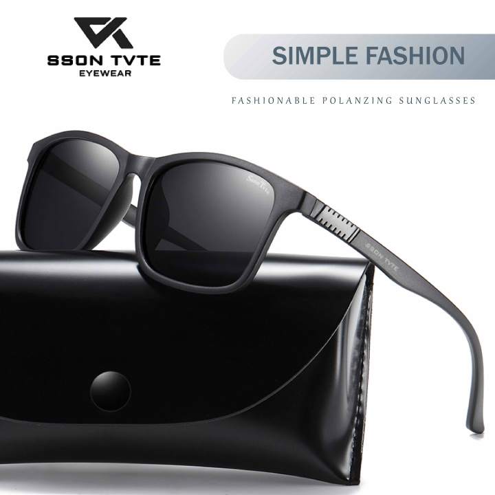 SSON TVTE - Kacamata Hitam Polarized Sunglasses Outdoor Anti UV400 3501