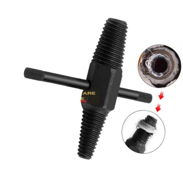 COD Full set Double Head Pipes faucet Steel Broken Screw Bolt Extractor ...