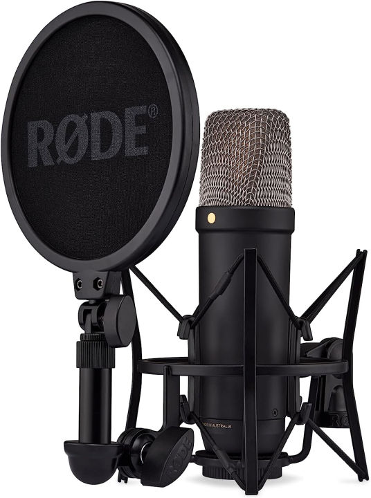 Rode NT1 5th Generation Condenser Microphone with SM6 Shockmount and ...