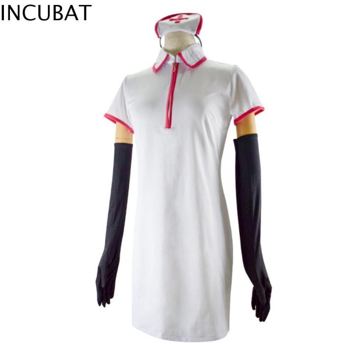 INCUBAT Costumes Set 1 Set Nurse Cap Gloves Chainsaw Man Cos Makima ...