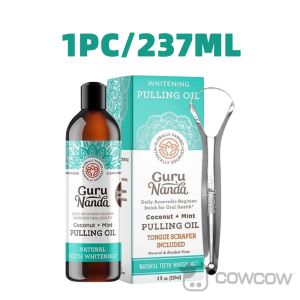 Mouthwash Mints coconuts oil Mouthwash Pulling Contains Coconut Oil and Peppermint OilFor Natural TeethFresh Breath Free tongue scraper included