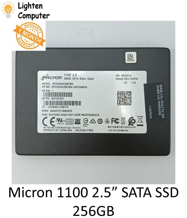 256gb Micron 1tb Ssd USED】 MICRON Inch 1100 SATA SSD 256GB 512GB 1TB