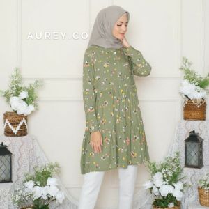 Tunik Rayon Zaira: Atasan Tunik Wanita Muslimah