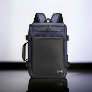 Balo chống sốc laptop chống nước 3 chức đa năng có sạt USB công nghệ mới ATRIC Full đen xanh cao cấp [Chính hãng]