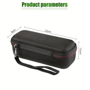 Universal Hard Shaver Case EVA Razor Black Color Storage Bag with Mesh Pocket Portable Electric Trimmer Organizer Travel Box