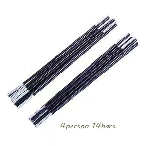 Set Tent Stick Outdoor Camping Stick Tent Accessory Replacement Tent Pole Camping Tent Bars Rubber/Stick/Tent Pegs/Tent Nails/Tent Bag /Set Stick Tent