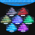 Acrylic Waterfall lights LED Water Descent fountain Swimming pool garden decor lamp With Replaceable light strip RGB. 