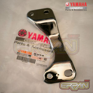 dudukan knalpot mio smile soul sporty pangkon knalpot motor mio smile sporty soul lepasan sudah chrome