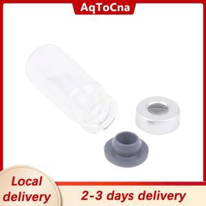 [COD] AqToCna Ship within 24 hours 10 Pack 5 10 20ml Sealed Sample Vials Transparent  Vials With Self Healing Injection Port