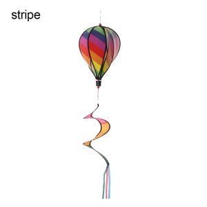 DISHONORSTORE76RE2 Revolving Colorful Garden Outdoor Windmills Lawn Decorations Whirlygig Toys  Air Balloon Pinwheels Wind Spinners