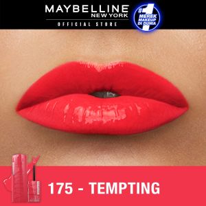 MaybellineTerlaris Superstay Vinyl Ink - Transferproof Liquid Lipstik Lipstick Lipcream Gloss Glazed