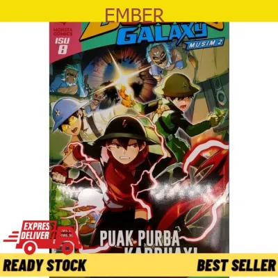 KOMIK BOBOIBOY GALAXY MUSIM 2 ISU 1- ISU 27 / ANIMONSTA / KOMIK KANAK-KANAK.