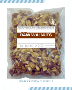 Andreas Raw Walnuts 75g/150g