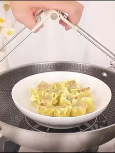 Anti-Scald Bowl Clip – Ergonomic Handle Horizontal & Vertical Lifting for Kitchen