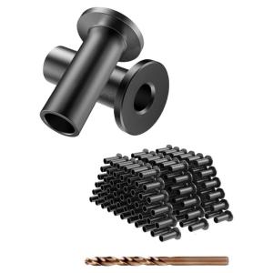 45Pcs Quick Install Rustproof Sleeve Socket with Stainless Steel Protectors Sleeves Grommet Hardware Enduring