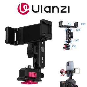 Ulanzi MA56 Phone Holder Clamp Hot Shoe Camera Mount