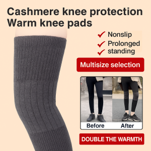Premium Bamboo Charcoal Knee Support Slim Fit Thermal Insulation for Cold Weather & Air-Conditioned Rooms Anti-Slip Design