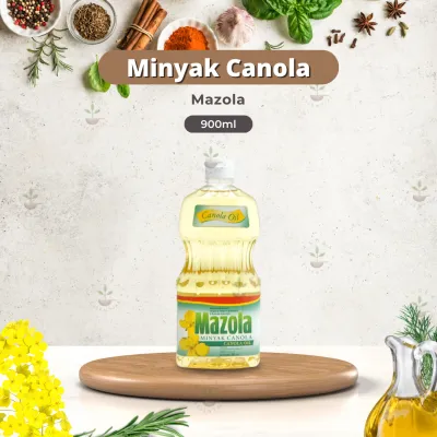 Mazola Canola Oil 900ml - Minyak Canola 900ml- Lemak Tambahan Mpasi