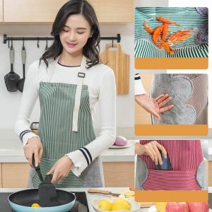 Homenhome Apron Can Wipe Hands Waterproof And Oil Proof Kitchen Adult Apron