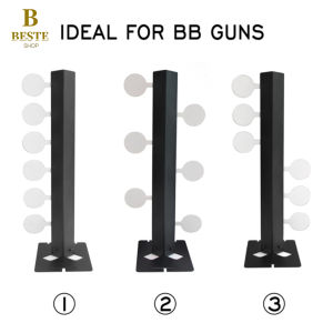 Targets Automatic Reset Rotating Gun Rifle Shooting Metal Targets for Outdoor Hunting Shooting Practice/Playing Rotating Shooting Target