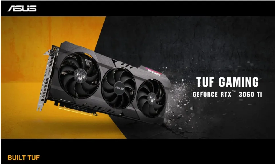 ASUS TUF Gaming GeForce RTX 3060 Ti V2 OC Edition 8GB GDDR6 PCI