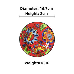 OMK American Style Ceramic Dessert Plate Small Plate For Cake Saucer Dinner Plate