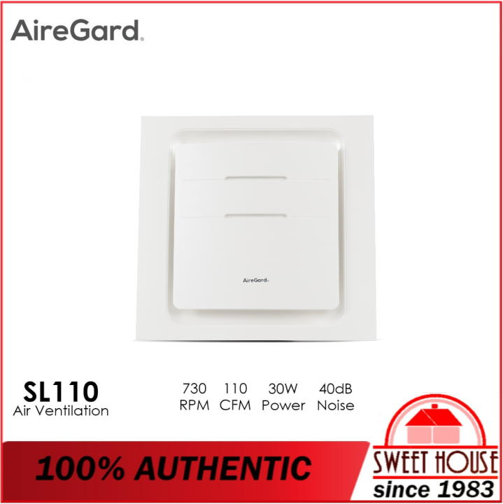 AireGard SL110 Low Profile Series Air Ventilator Lazada