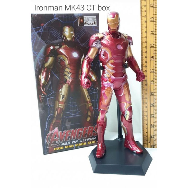 action figure crazy toys ironman mk 43 Lazada Indonesia